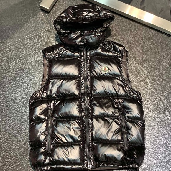 Moncler Hooded down vest - Picture 1 of 9